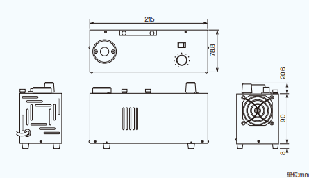 PCS-NHF150外観図